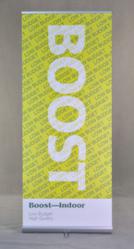 Economy Banner Stand - the Boost Banner Stand